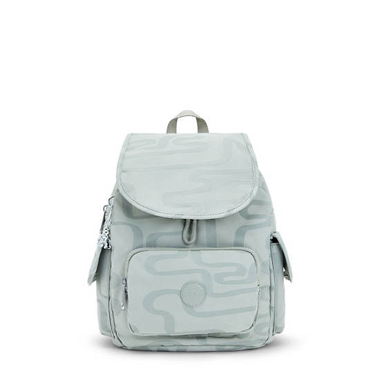 Kipling City Pack Small Classic Printed Backpacks Doodle Jacquard | CA 1504WN